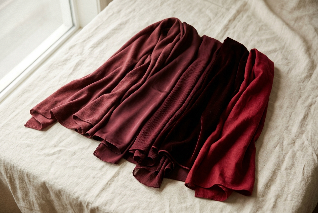 The LAMSAH Red & Wine colour family