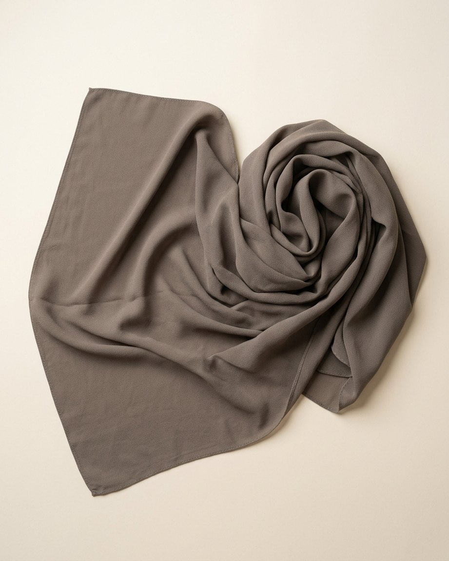 LAMSAH Hijab hijab in Brown Grey