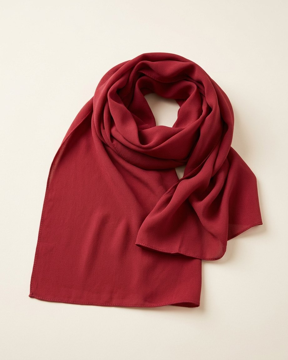 LAMSAH Hijab hijab in Cherry Red