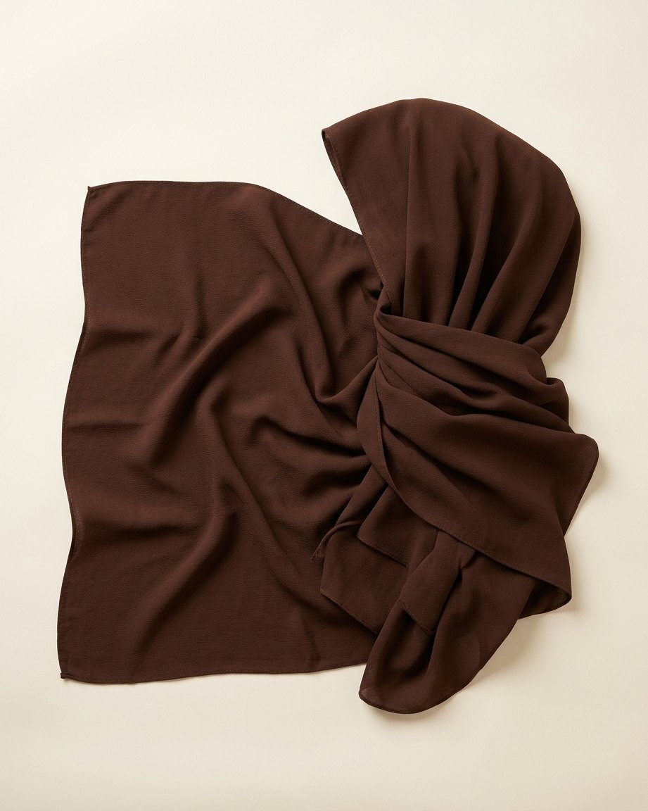 LAMSAH Hijab hijab in Chocolate