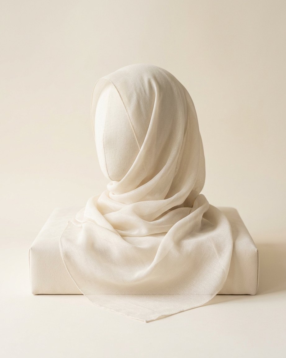 LAMSAH Hijab hijab in Ivory