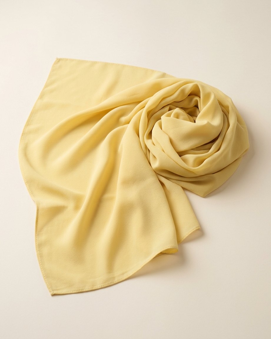 LAMSAH Hijab hijab in Lemon