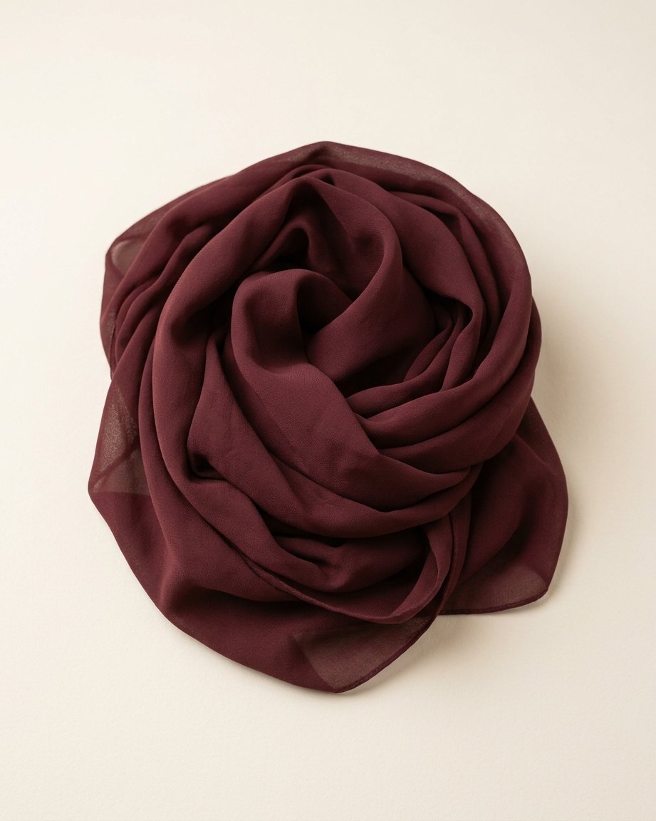 LAMSAH Hijab hijab in Maroon