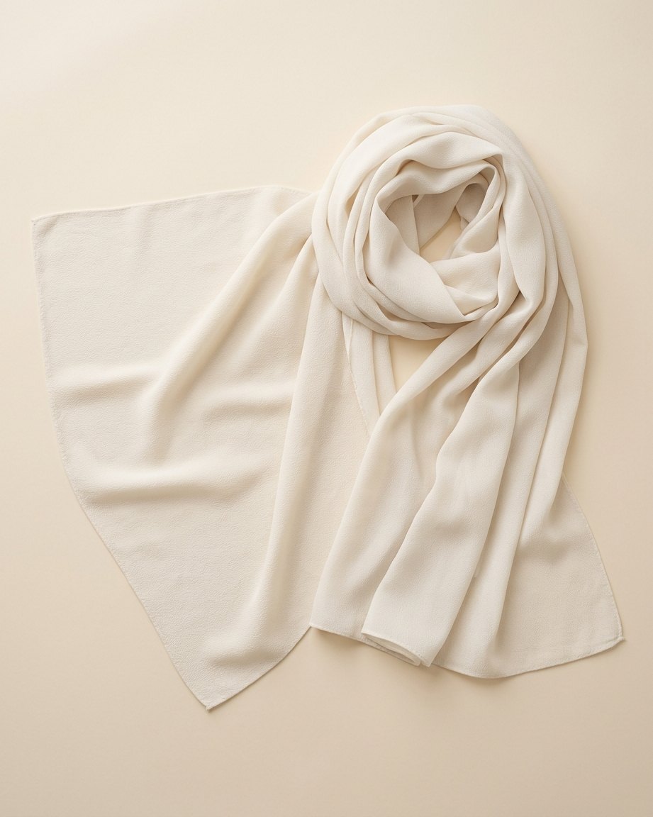 LAMSAH Hijab hijab in Off White