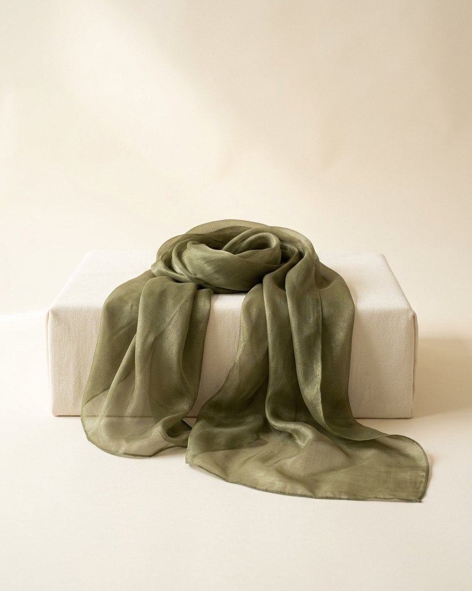 LAMSAH Hijab hijab in Olive Green