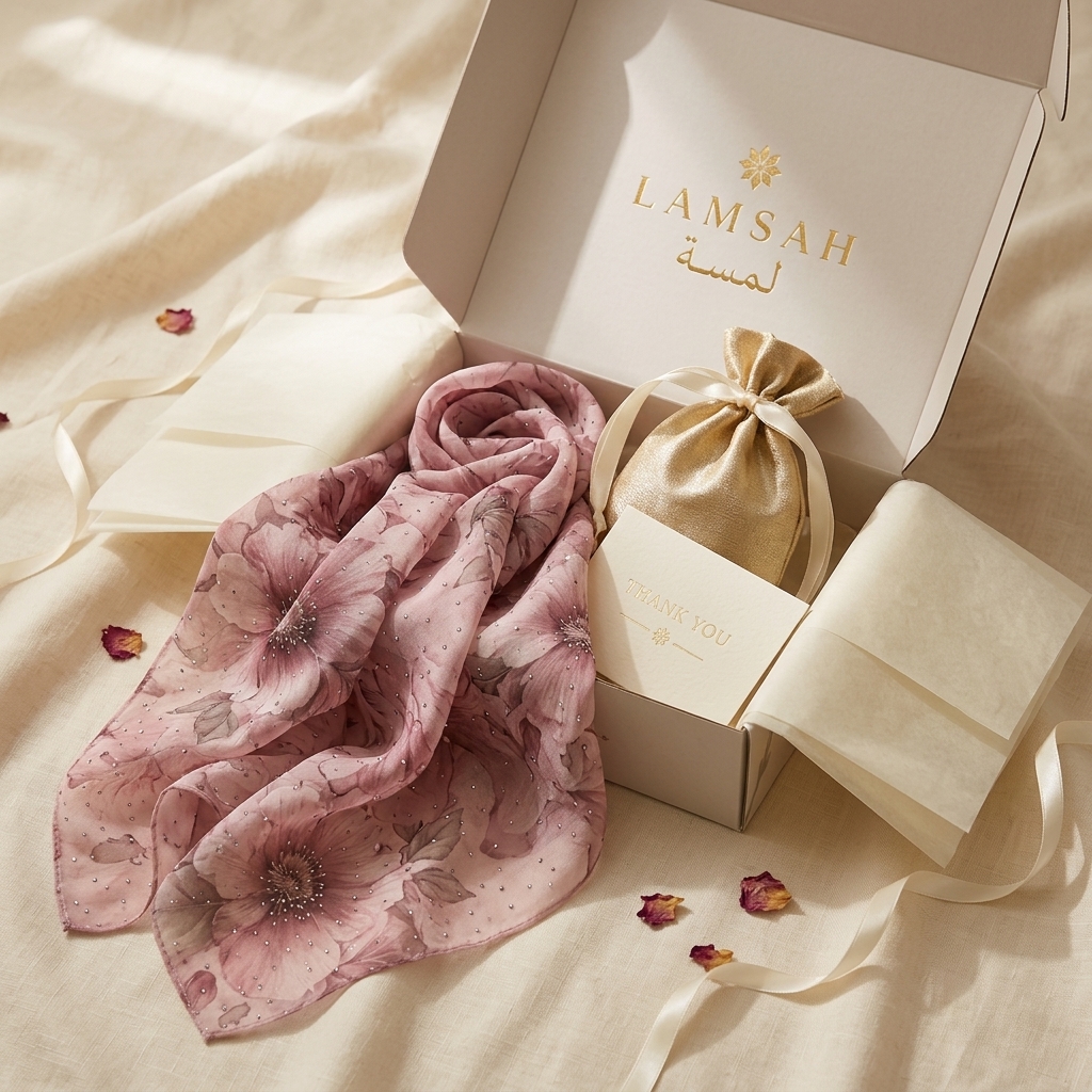 Haya in LAMSAH gift packaging