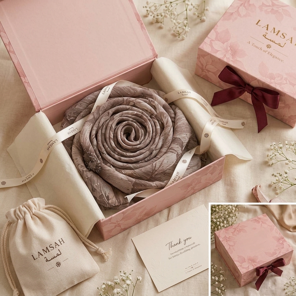 Sumra in LAMSAH gift packaging