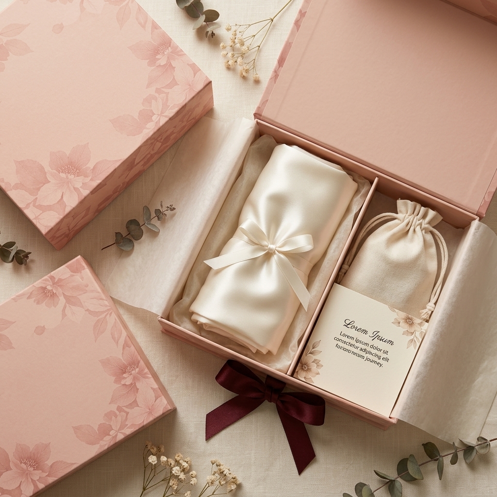 Lulu in LAMSAH gift packaging