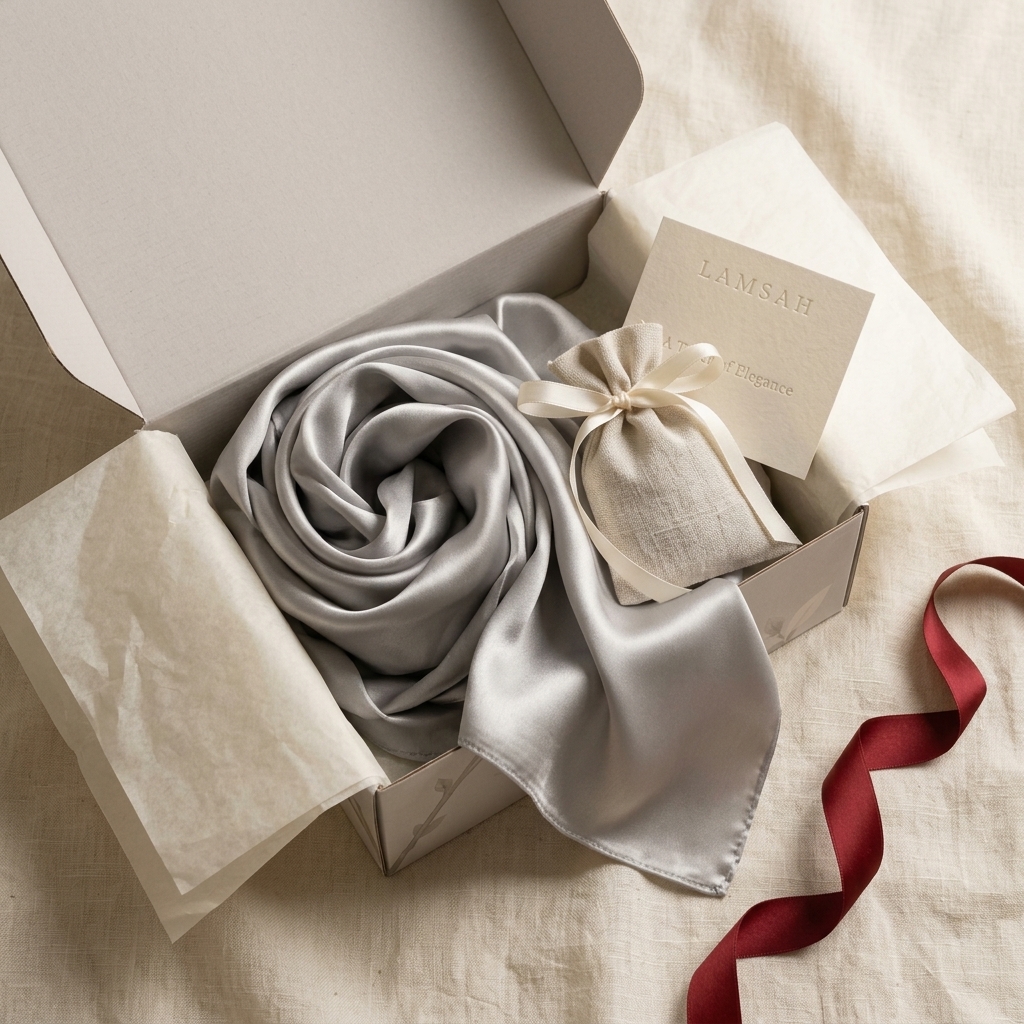 Sadaf in LAMSAH gift packaging