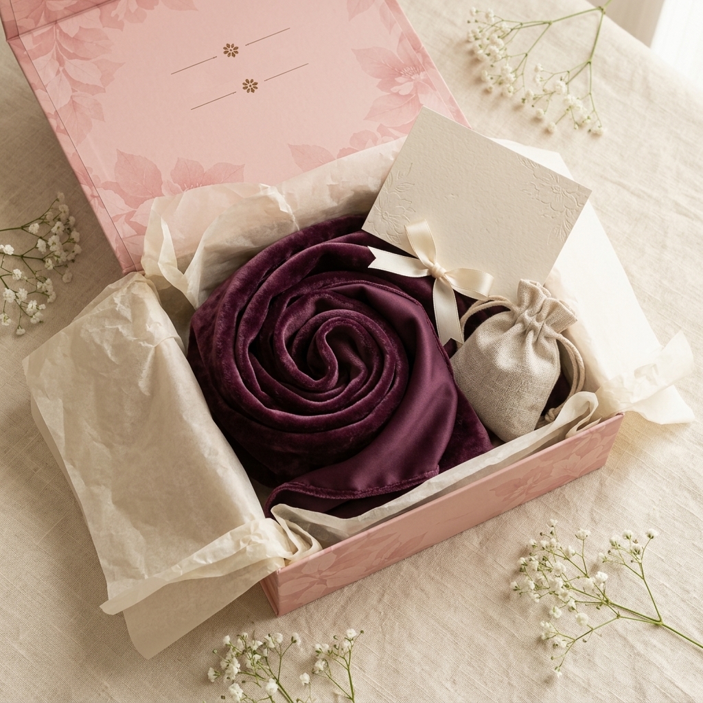 Banafsaj in LAMSAH gift packaging