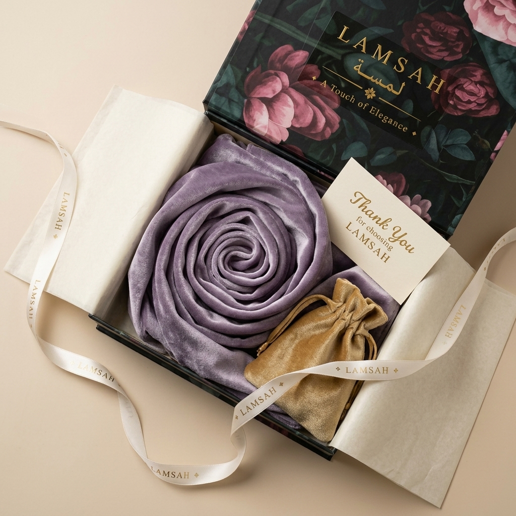 Sahab in LAMSAH gift packaging