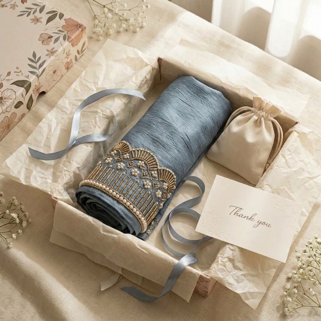 Afaq in LAMSAH gift packaging