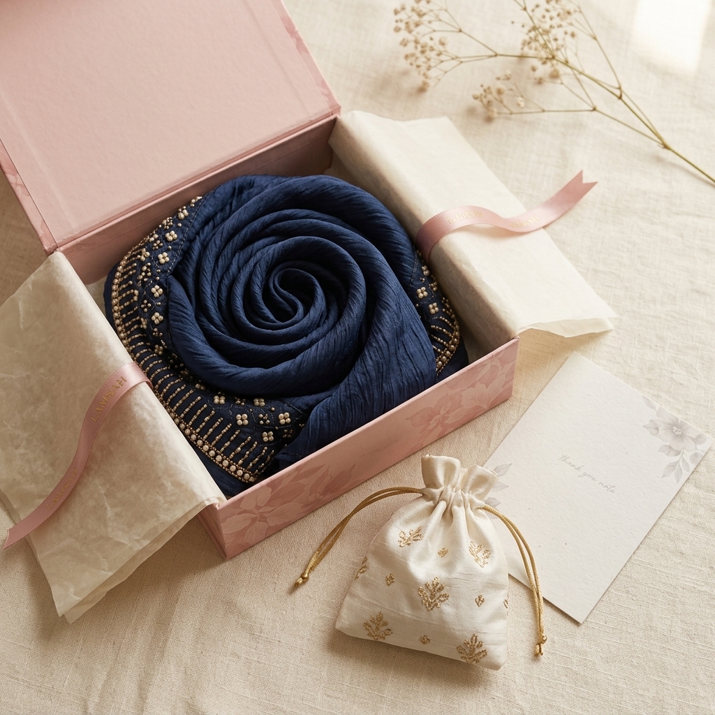 Haya in LAMSAH gift packaging