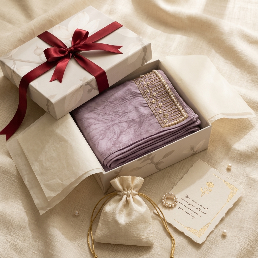 Layan in LAMSAH gift packaging