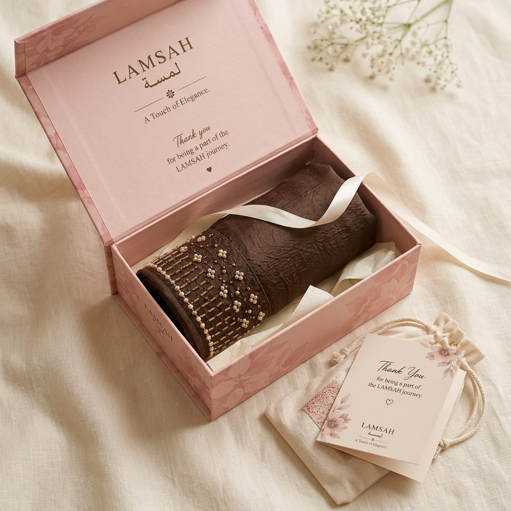 Ulfat in LAMSAH gift packaging