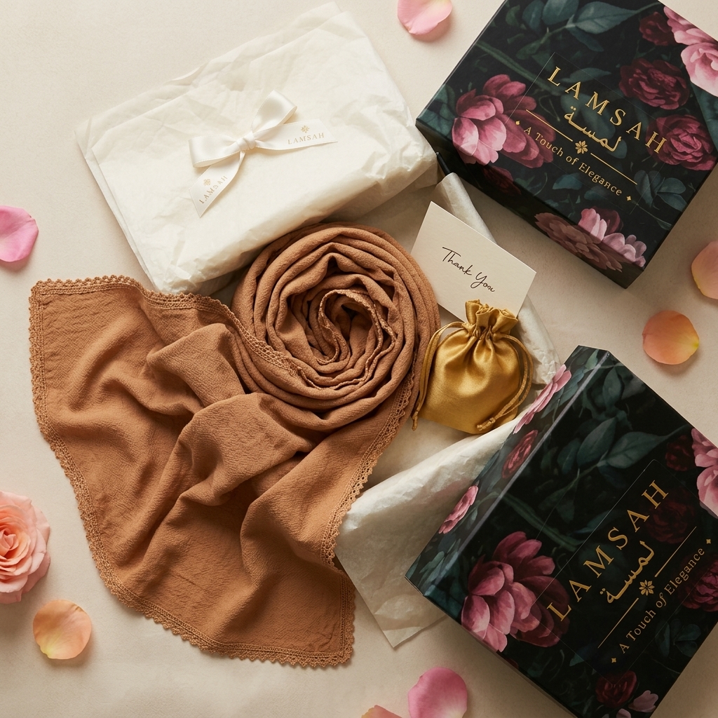 Karamel in LAMSAH gift packaging