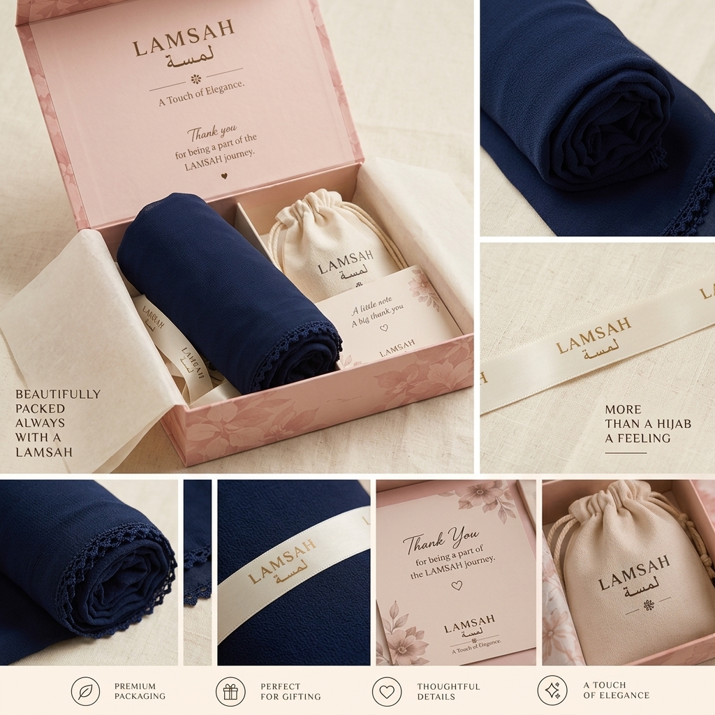 Layl in LAMSAH gift packaging