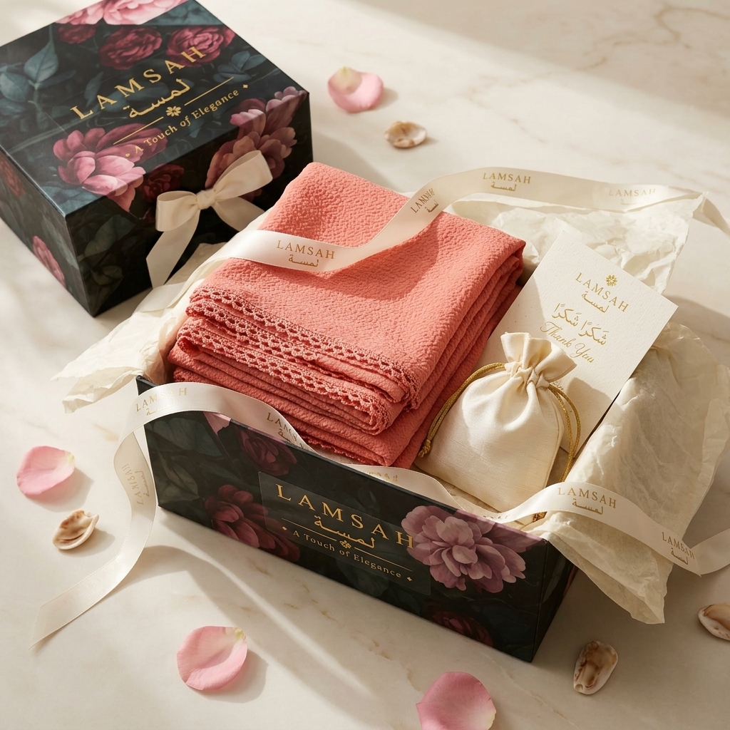 Marjan in LAMSAH gift packaging