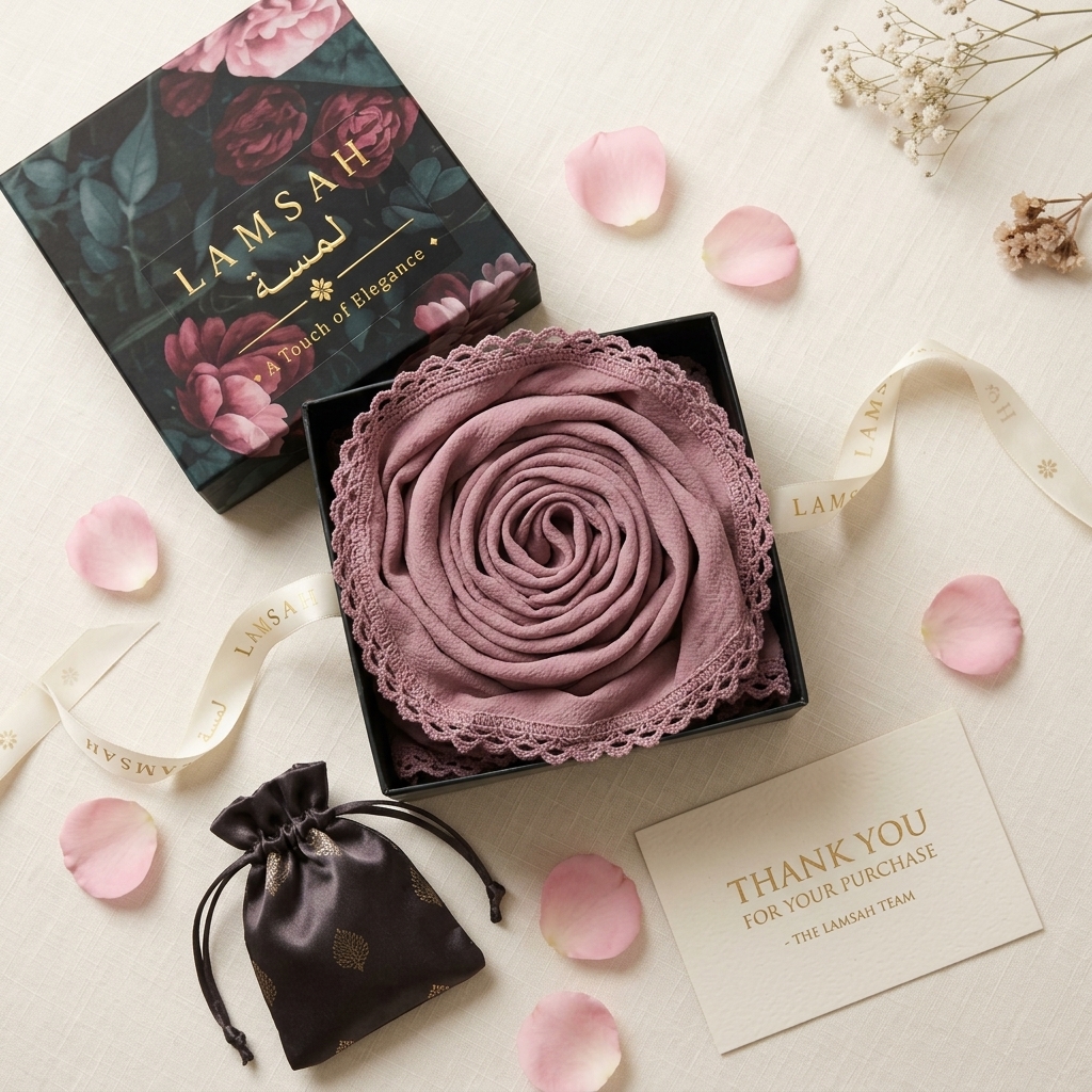 Misk in LAMSAH gift packaging