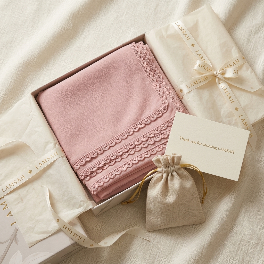 Nasma in LAMSAH gift packaging