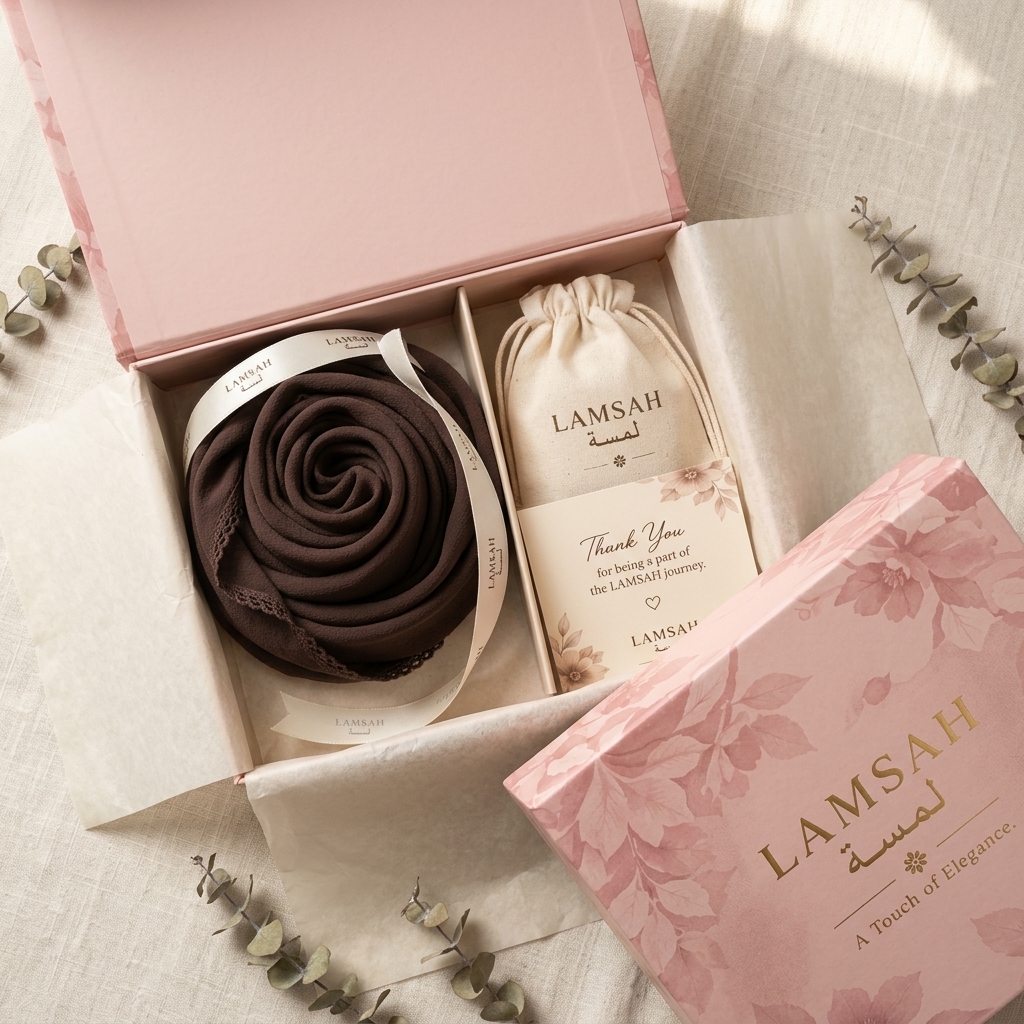 Qahwa in LAMSAH gift packaging
