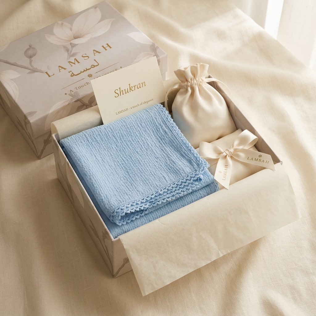 Samaa in LAMSAH gift packaging