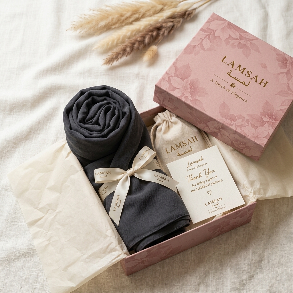 Fahm in LAMSAH gift packaging