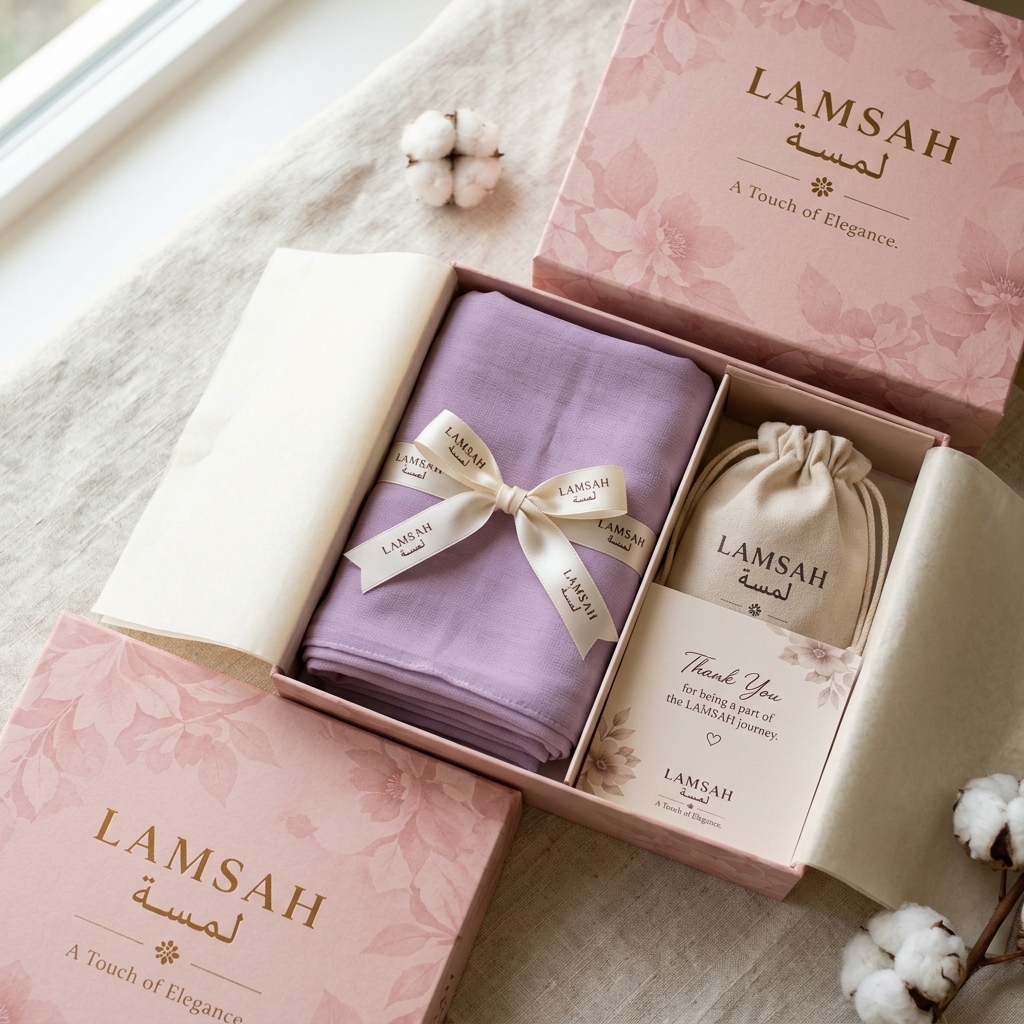 Laylak in LAMSAH gift packaging