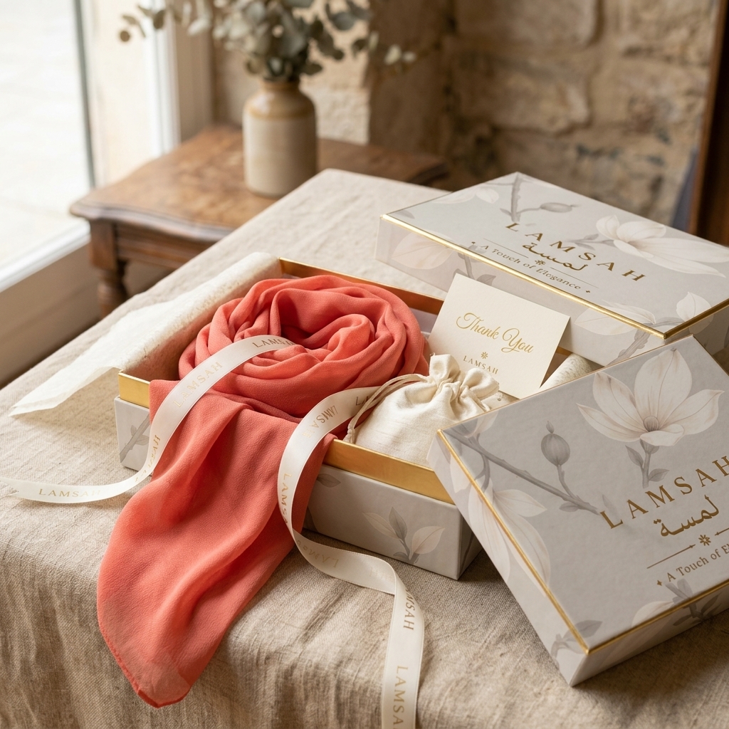 Marjan in LAMSAH gift packaging