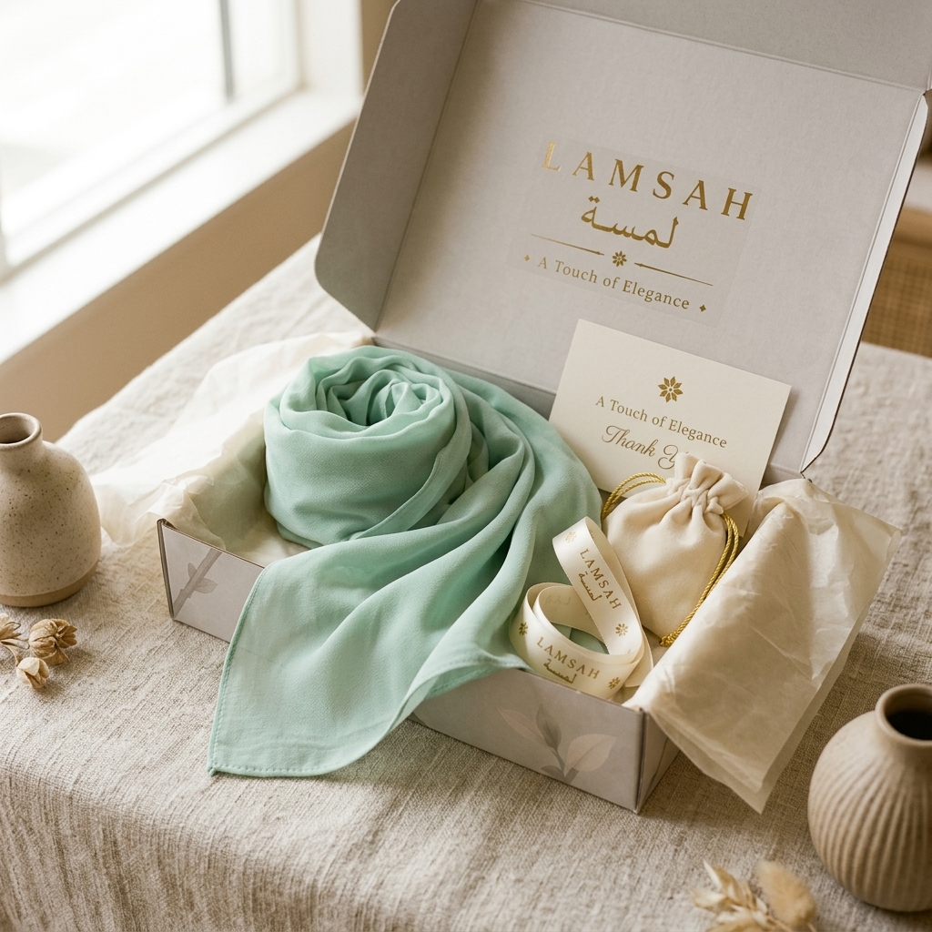 Na'na in LAMSAH gift packaging