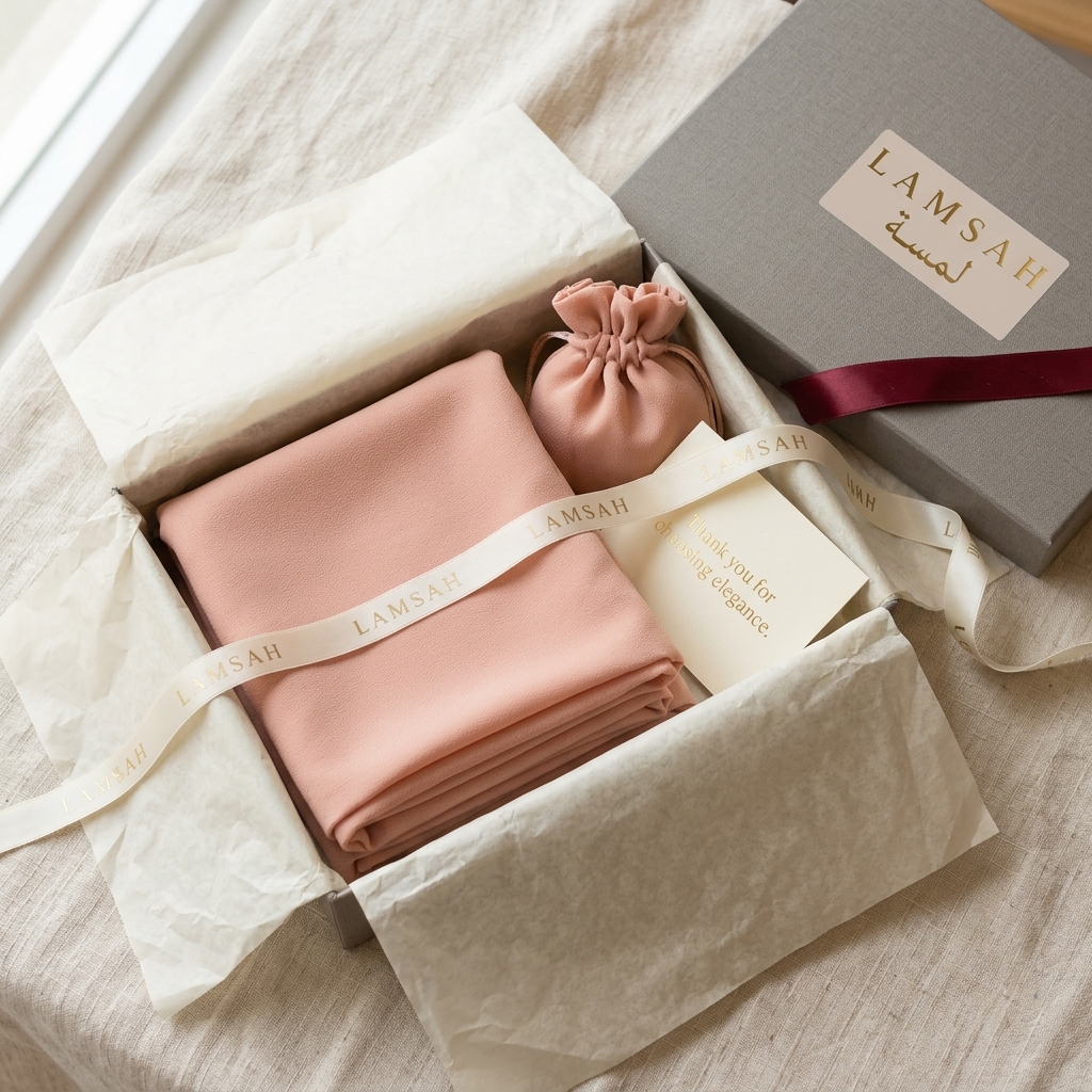 Nasma in LAMSAH gift packaging