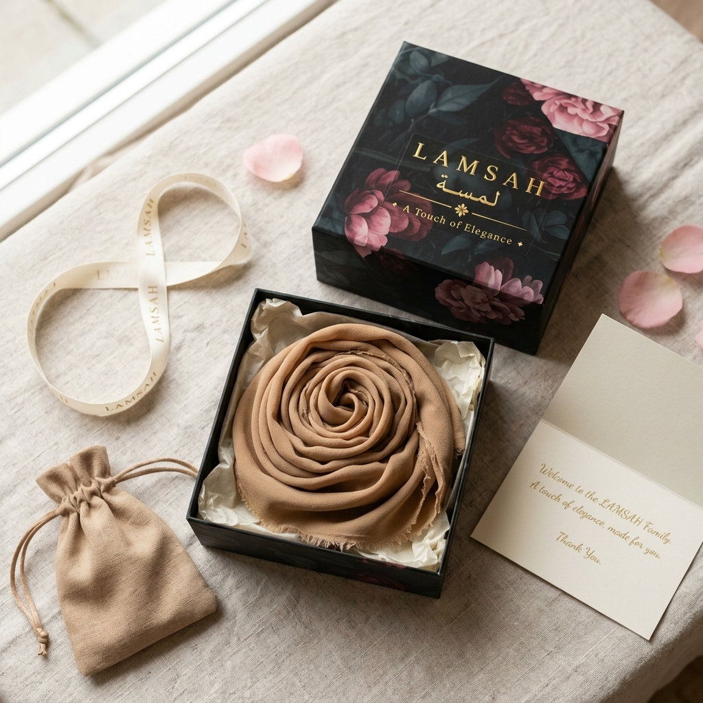Raml in LAMSAH gift packaging