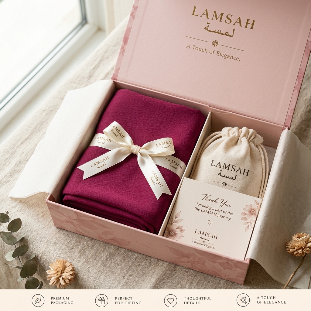Toot in LAMSAH gift packaging