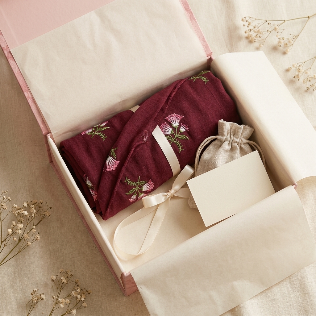 Marjan in LAMSAH gift packaging