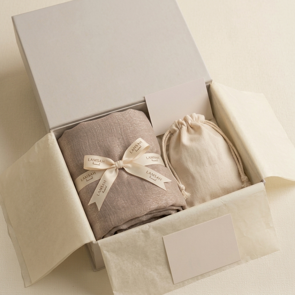 Sadaf in LAMSAH gift packaging