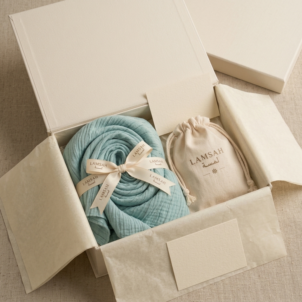 Na'na in LAMSAH gift packaging