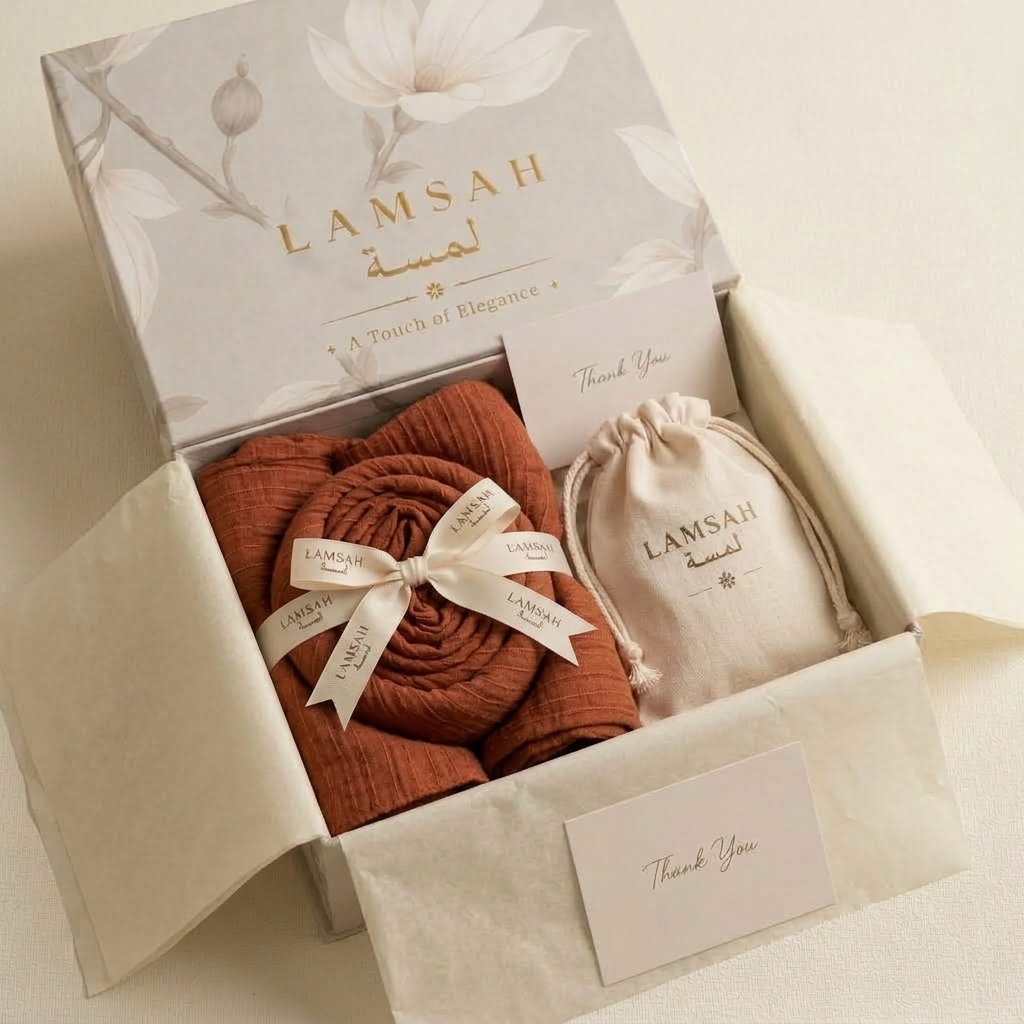 Nuhas in LAMSAH gift packaging