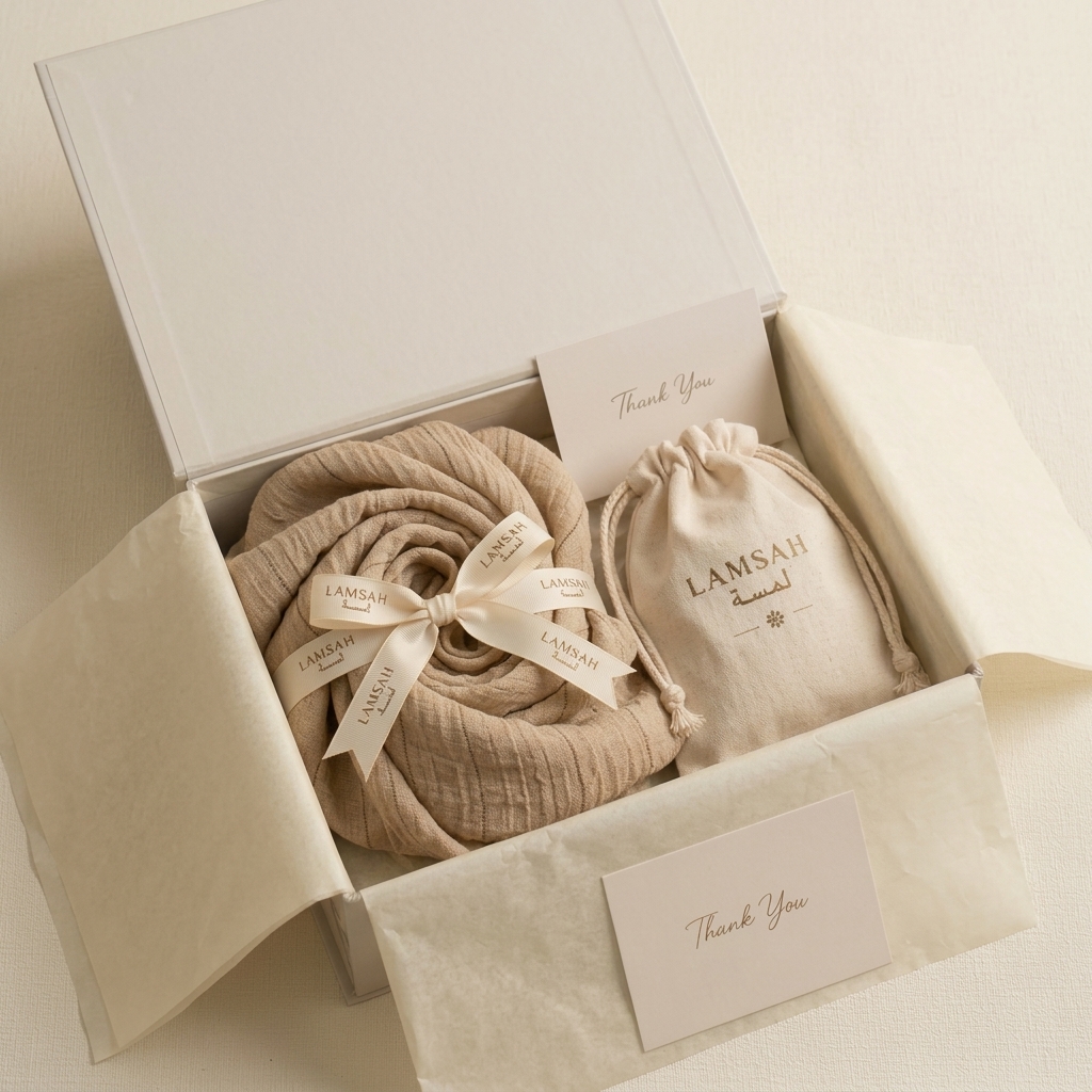 Raml in LAMSAH gift packaging