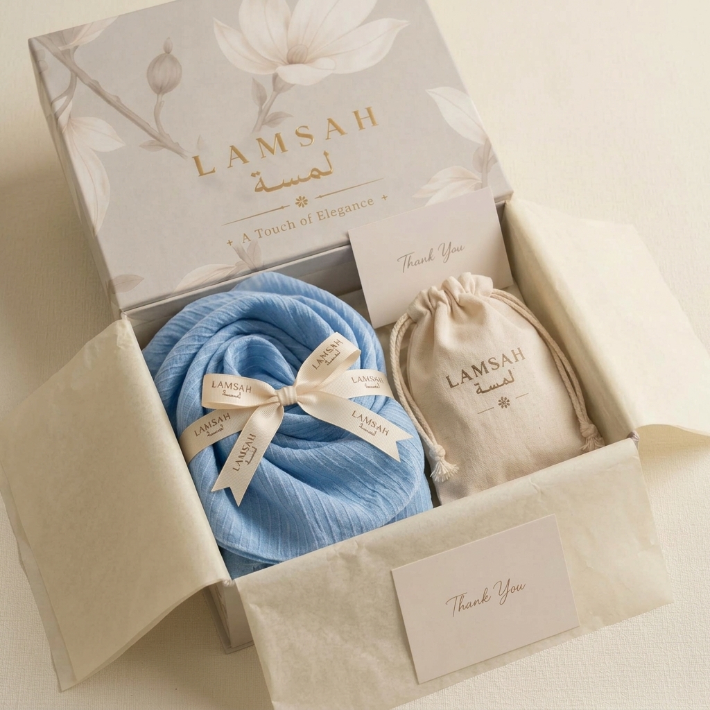 Sama in LAMSAH gift packaging