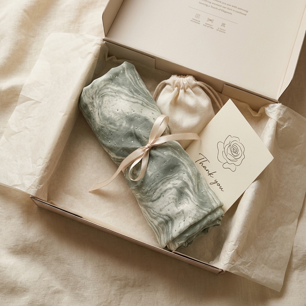 Sadaf in LAMSAH gift packaging