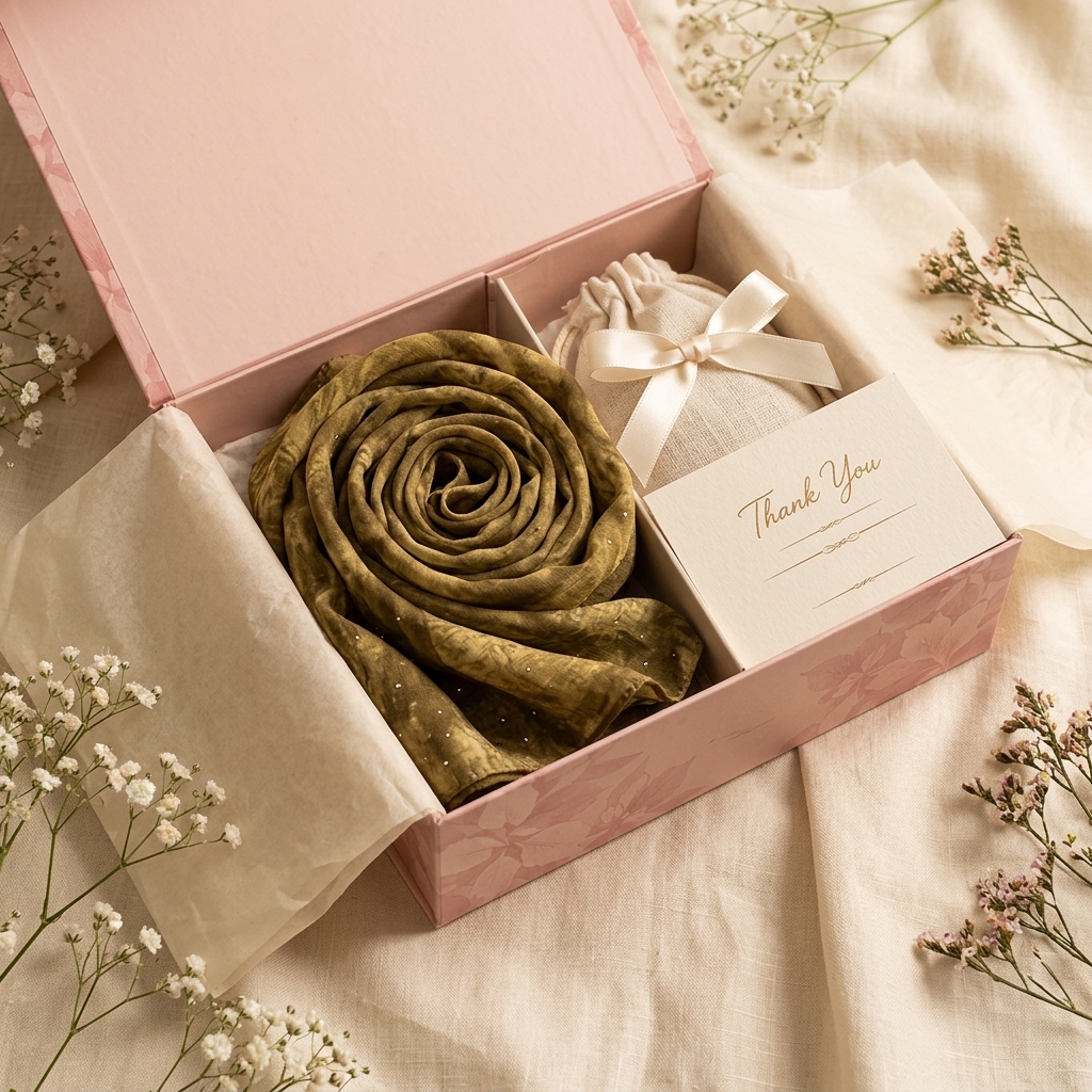 Zahab in LAMSAH gift packaging