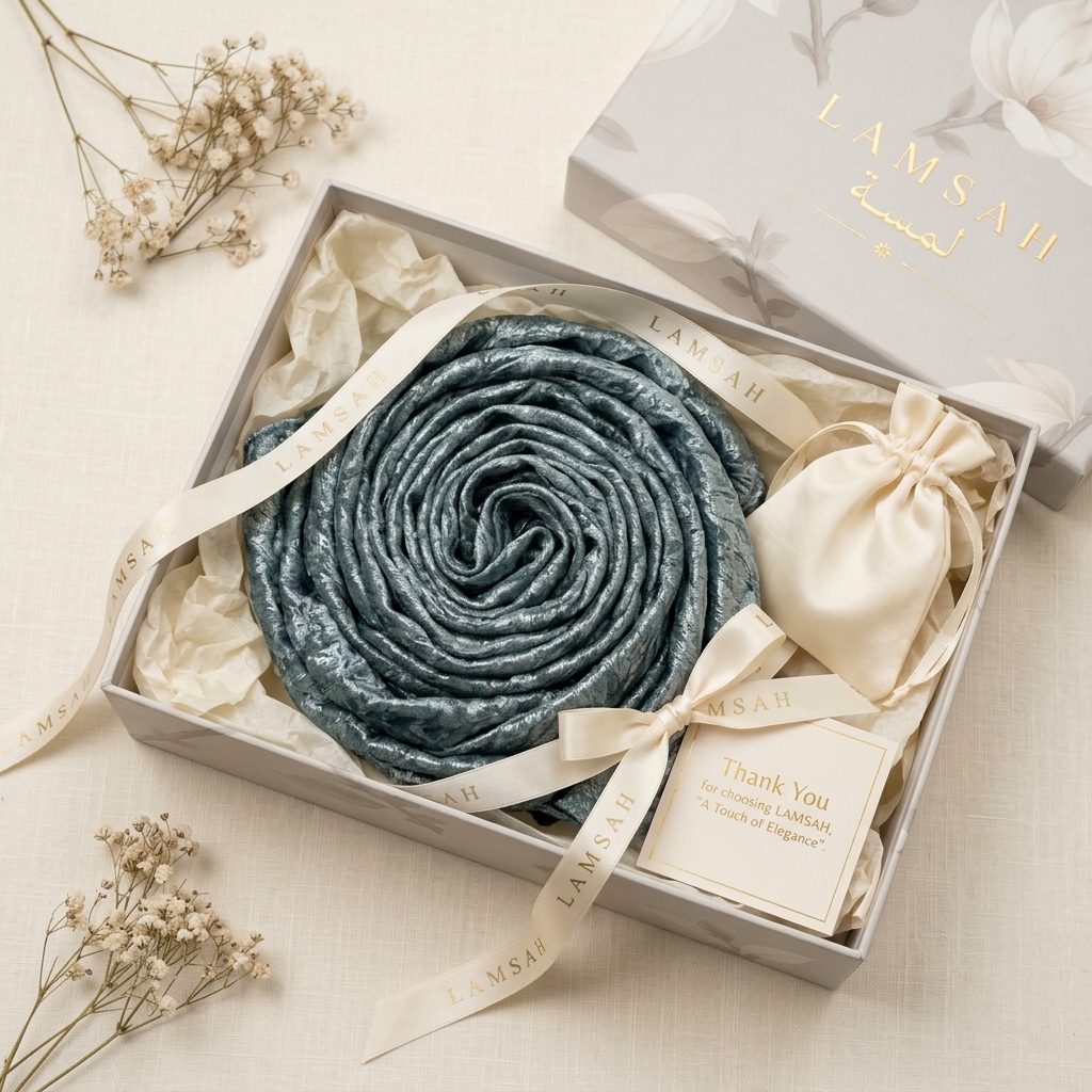 Firouzi in LAMSAH gift packaging