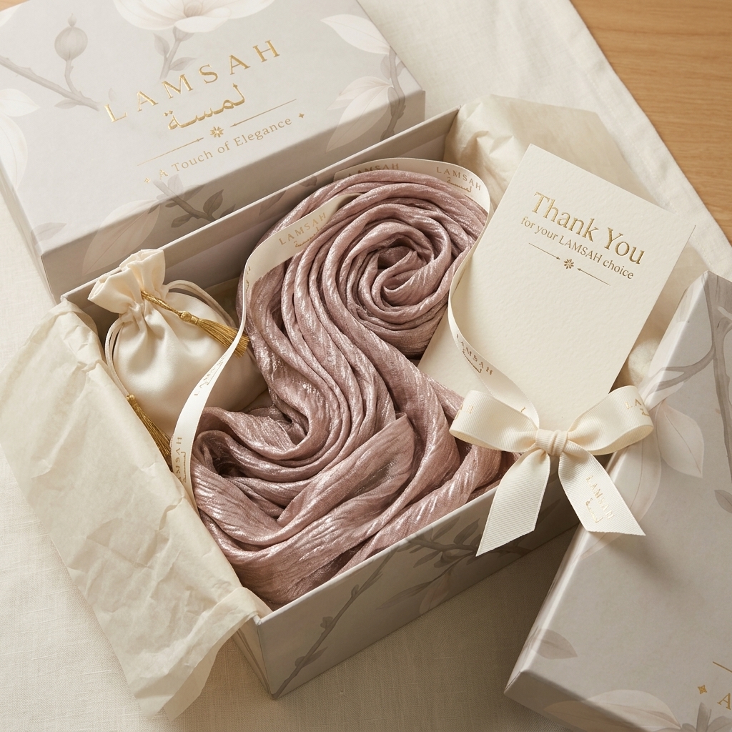 Nudra in LAMSAH gift packaging