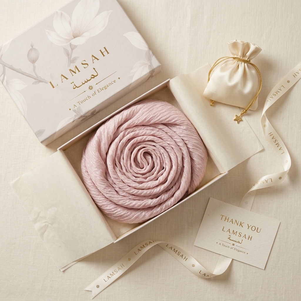 Qamari in LAMSAH gift packaging