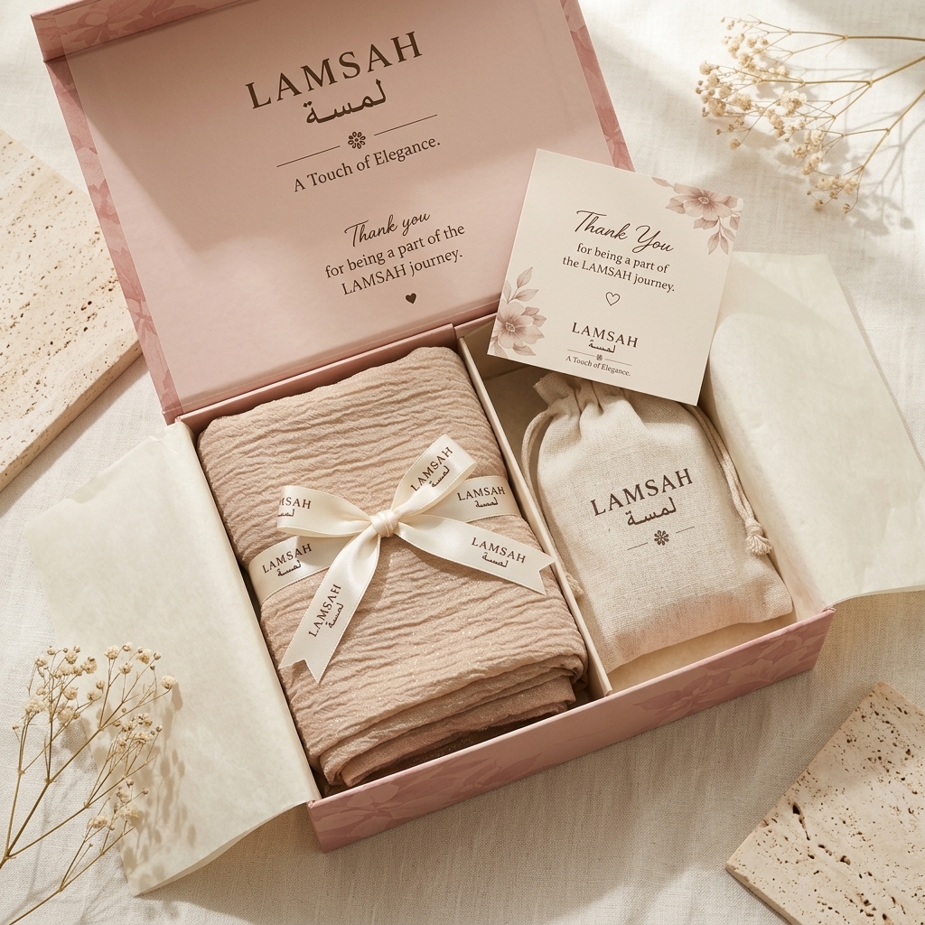Safha in LAMSAH gift packaging
