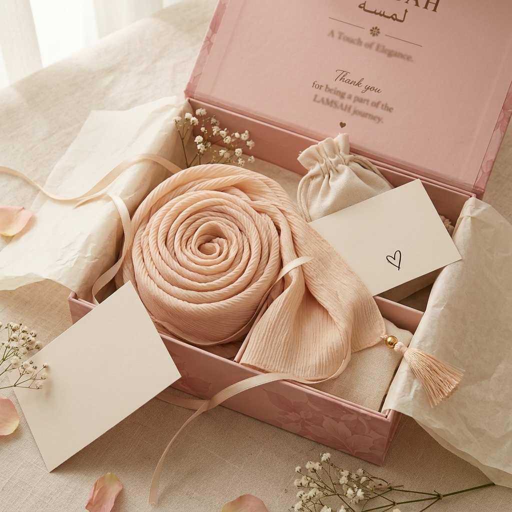 Misk in LAMSAH gift packaging