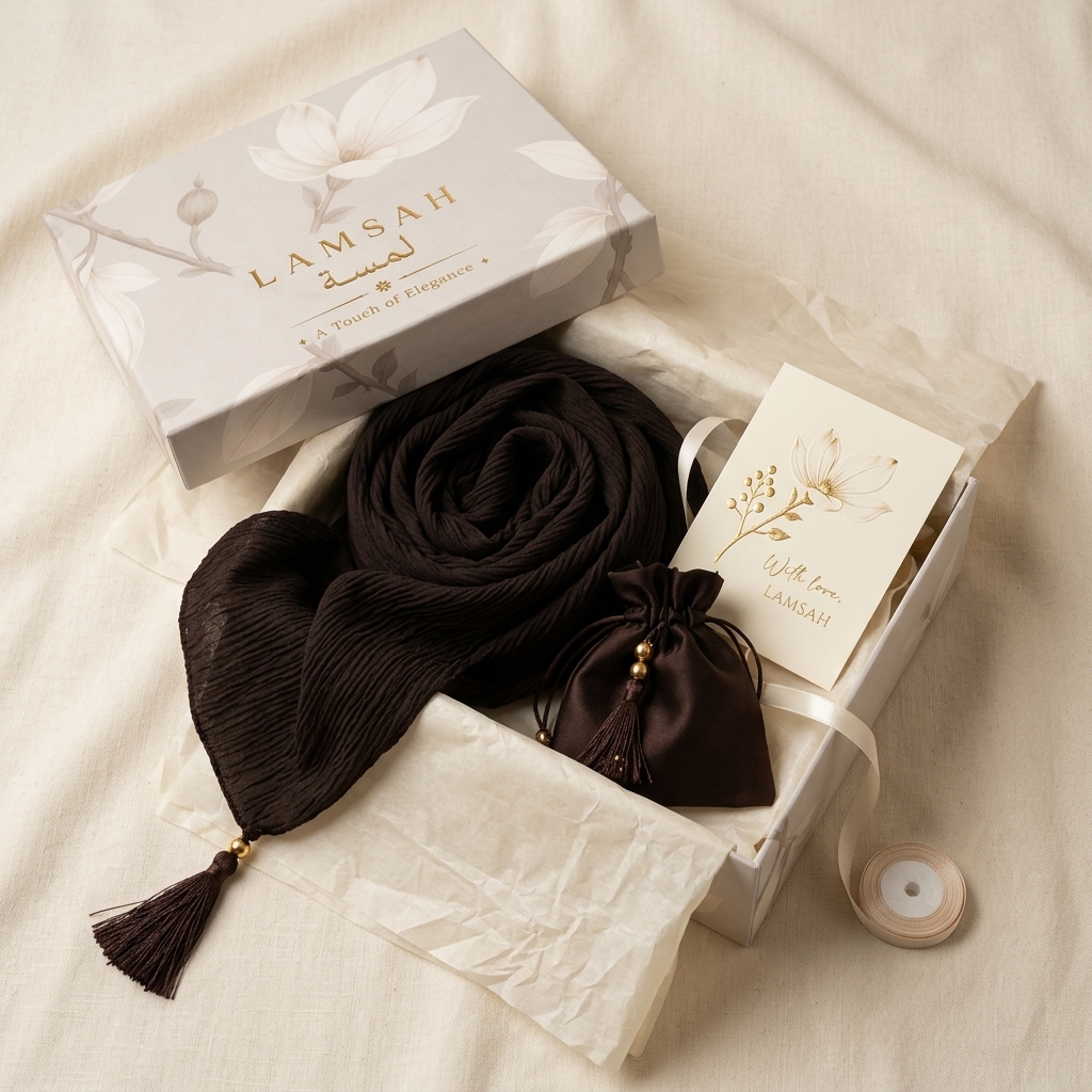 Sadaf in LAMSAH gift packaging