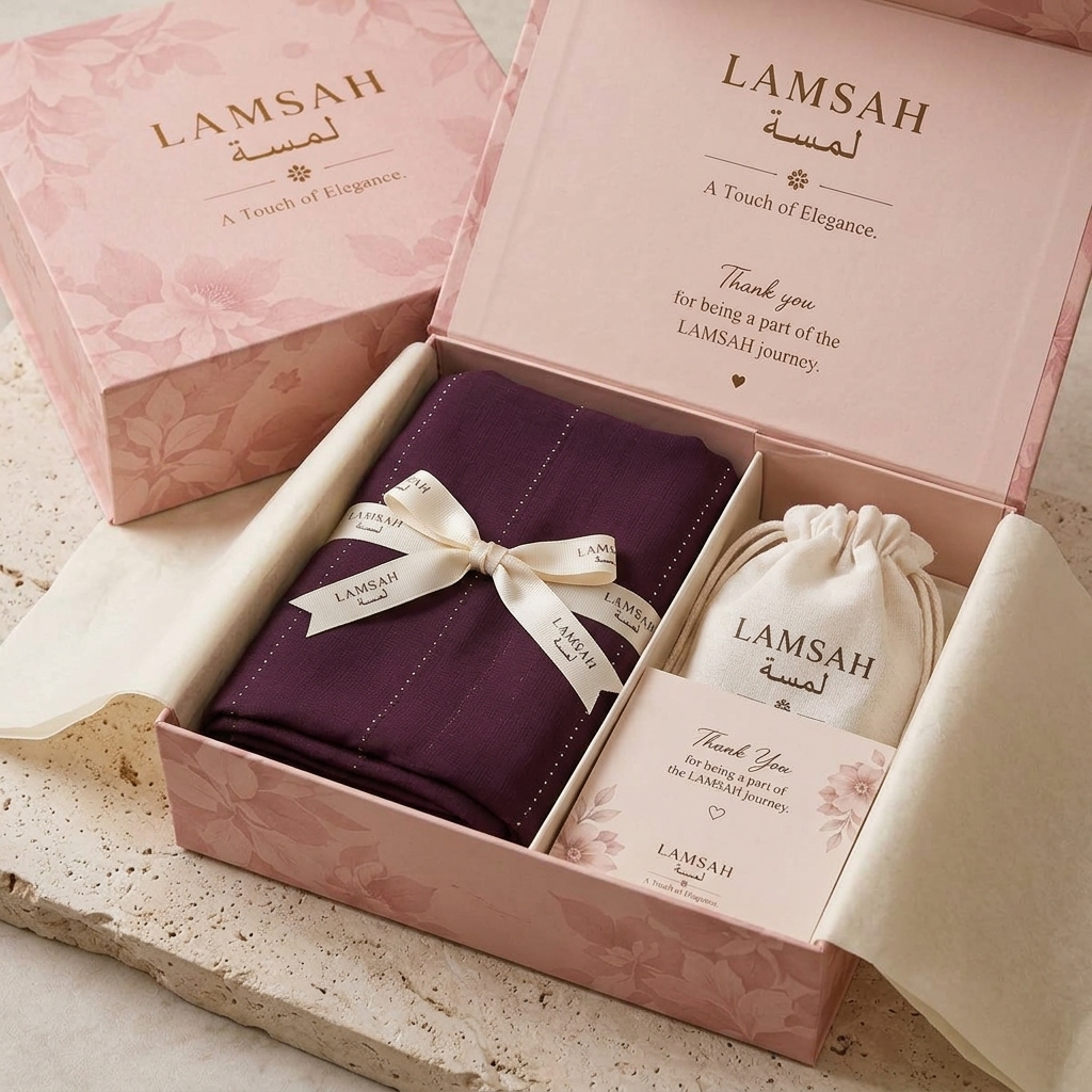 Anbar in LAMSAH gift packaging