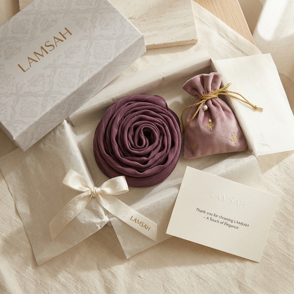 Khamri in LAMSAH gift packaging