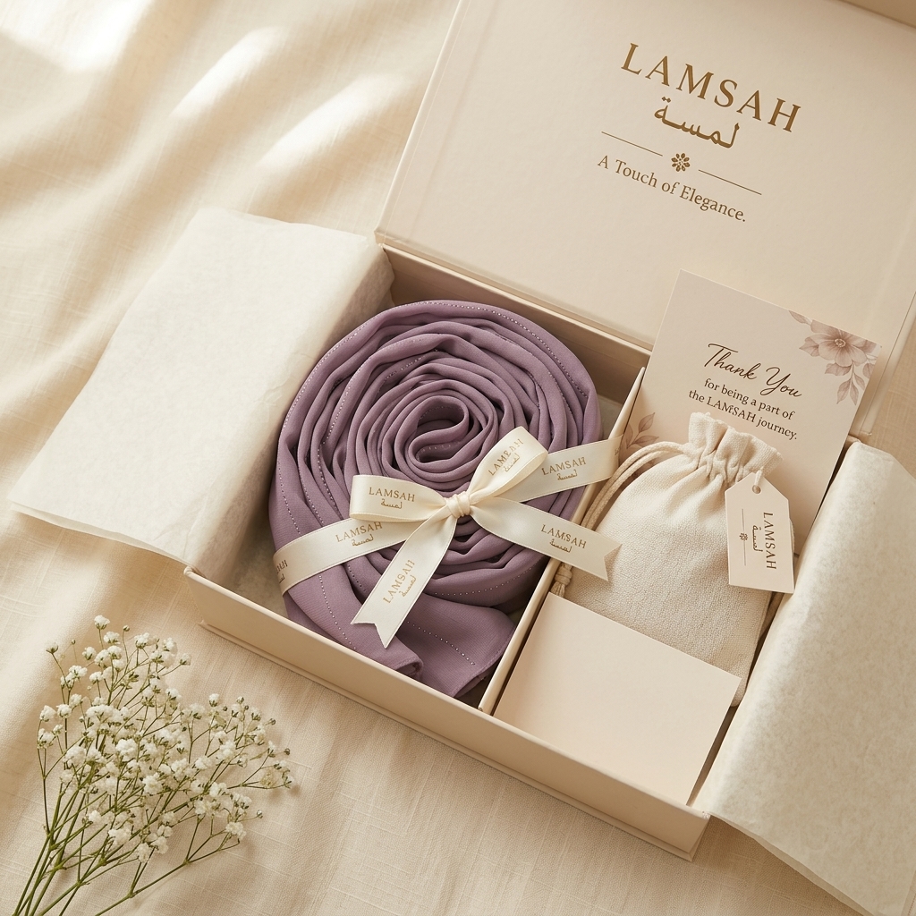 Laylak in LAMSAH gift packaging
